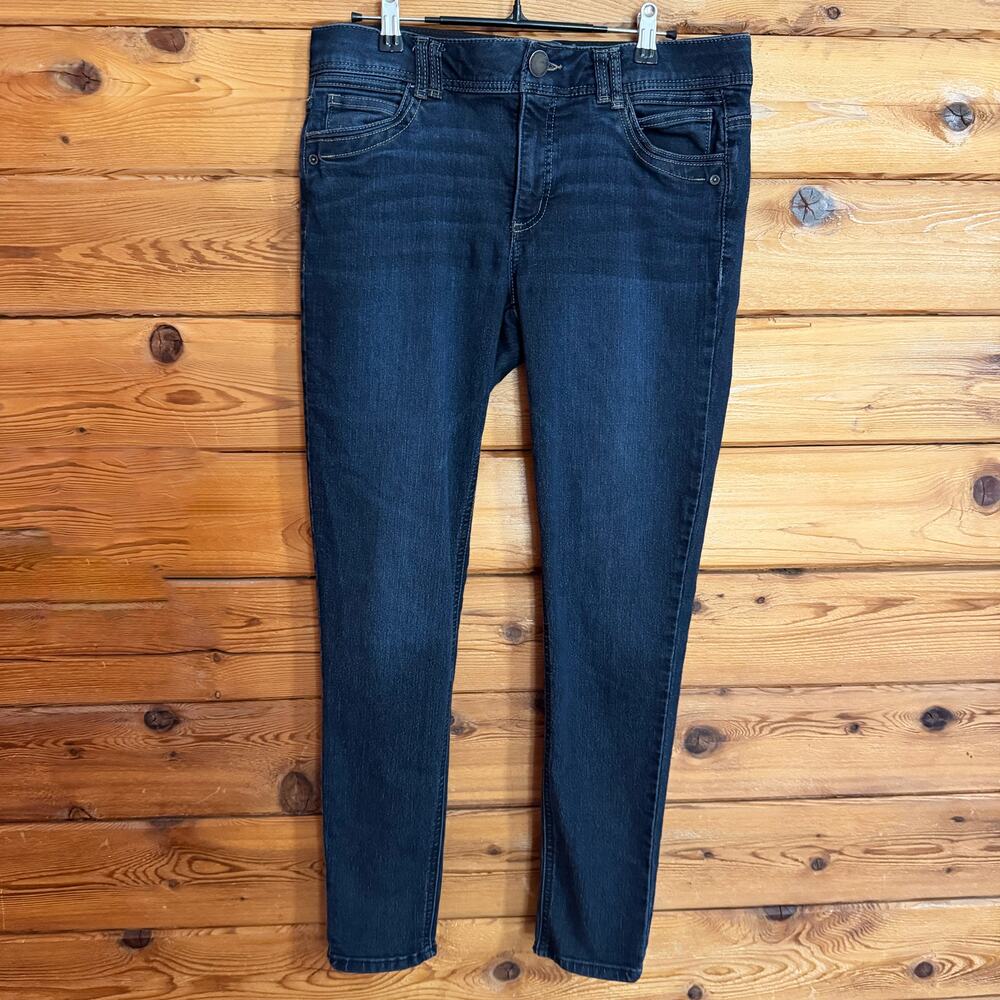 Democracy Ab Technology Jeans Skinny Blue Size 8 Stretchy Denim Slimming